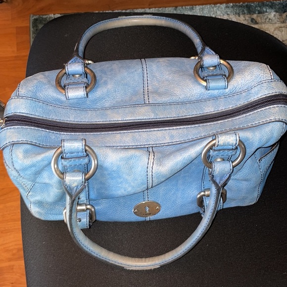 Fossil. Handbag. Cowhide leather. - Picture 12 of 14